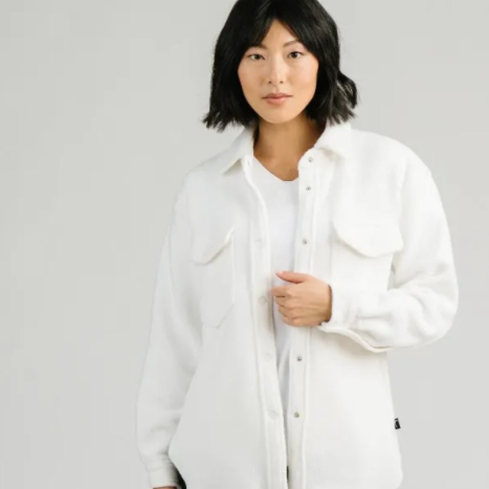 White Naya Shirt Jacket